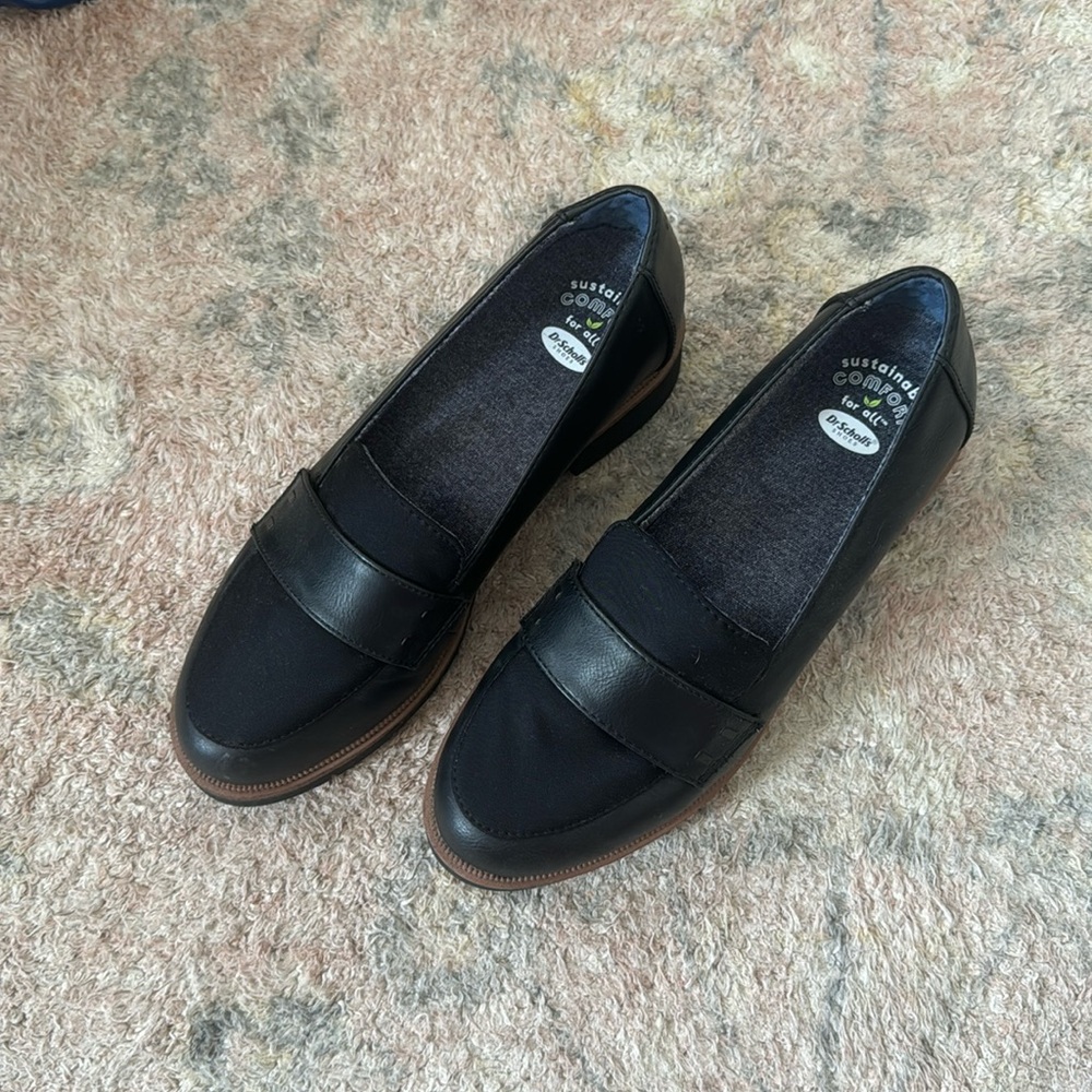 Dr. Scholl’s Black Loafers